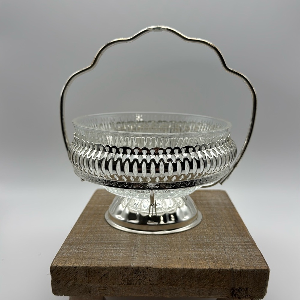 Mayell Made in‎ England Jelly Relish Bowl and Holder No Spoon